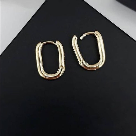✨Insta small gold hoop earrings - Picture 2 of 11